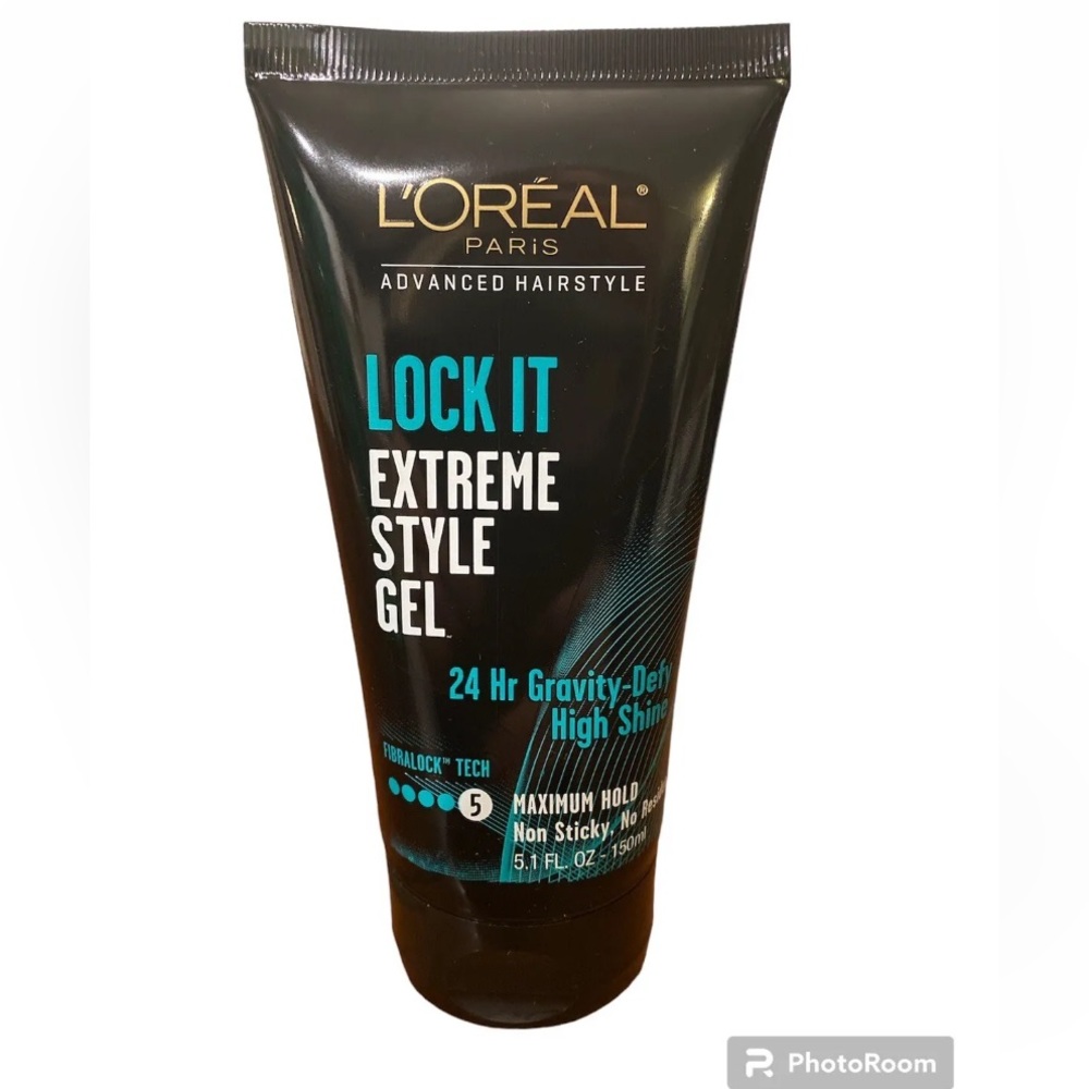 L'Oreal Paris Lock It Extreme Style Hair Gel Maximum Hold & High Shine 5.1 oz